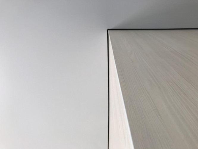 EuroKRAAB-Decken mit Schattenfuge zur Wand