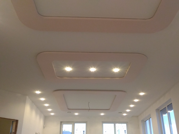 Фотографии тканевых потолков